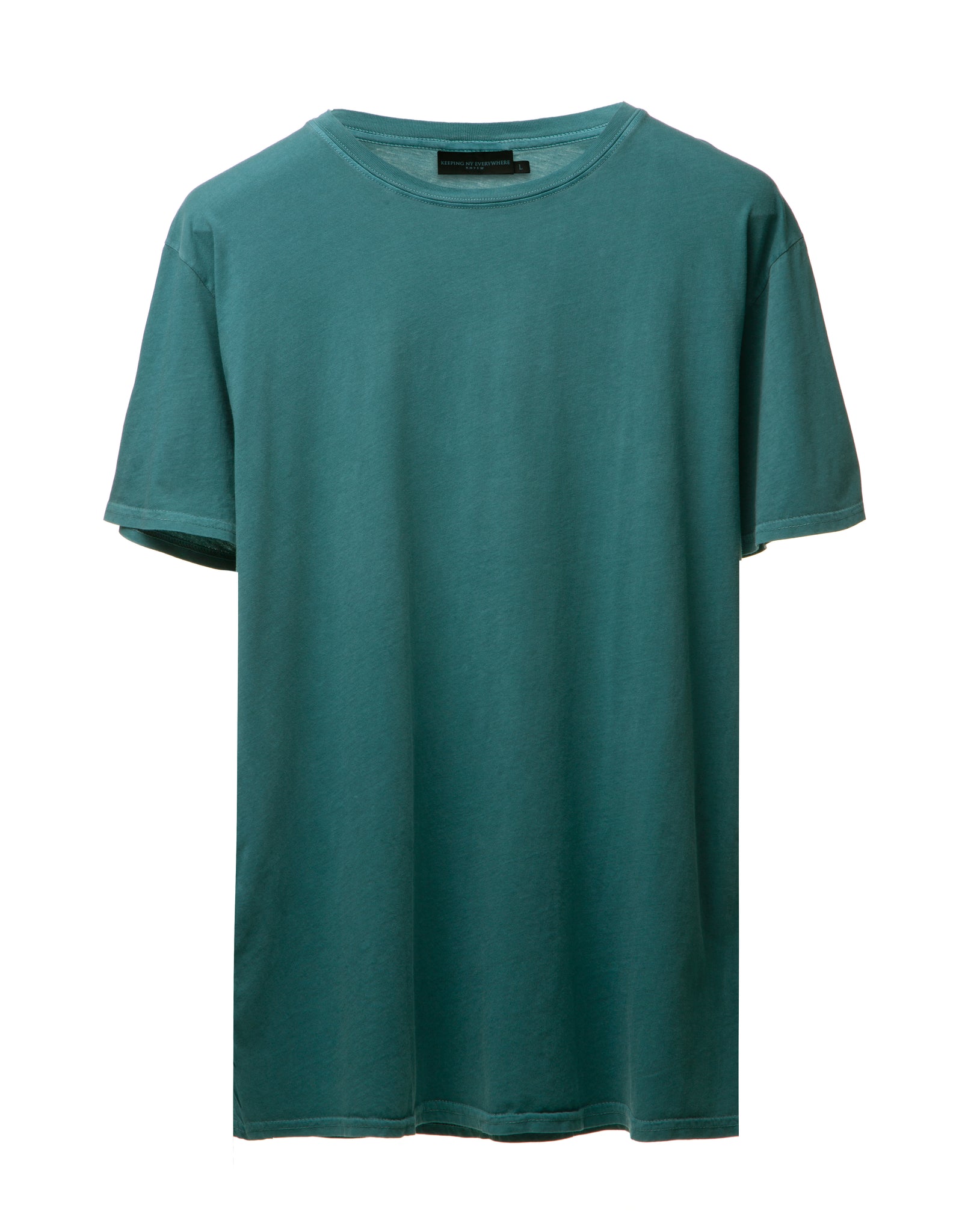 Jade Vintage-Dyed Perfecto Tee